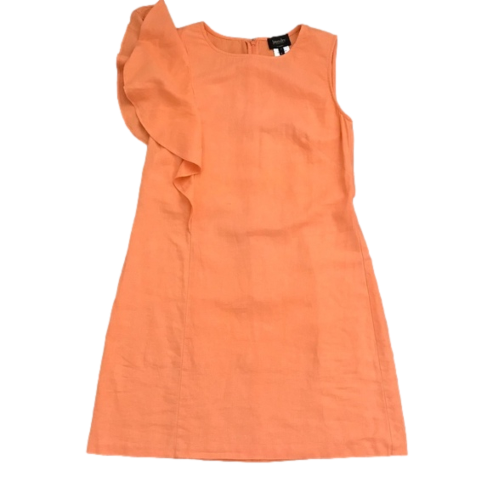 Gorgeous Laundry by Design Peach Linen Dress 4